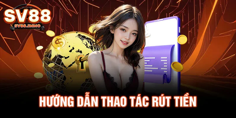 Hướng dẫn thao tác rút tiền